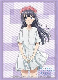 Bushiroad Sleeve Collection HG Vol.1934: Bunny Girl Senpai - Shoko Makinohara (Junior High ver.) (60-Pack) - Bushiroad Card Sleeves - Card Sleeves card