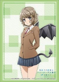 Bushiroad Sleeve Collection HG Vol.1930: Bunny Girl Senpai - Tomoe Koga (60-Pack) - Bushiroad Card Sleeves - Card Sleeves card