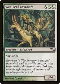 Wilt-Leaf Cavaliers - Shadowmoor - Magic: The Gathering card