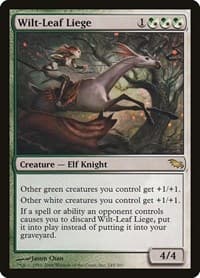 Wilt-Leaf Liege - Shadowmoor - Magic: The Gathering card