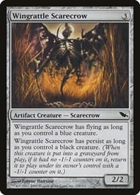 Wingrattle Scarecrow - Shadowmoor - Magic: The Gathering card