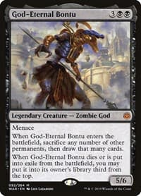 God-Eternal Bontu - War of the Spark - Magic: The Gathering card