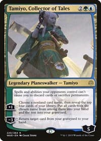 Tamiyo, Collector of Tales - War of the Spark - Magic: The Gathering card
