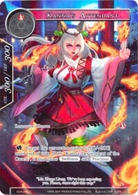 Kanna's Attendant (Full Art) - Awakening of the Ancients - Force of Will card