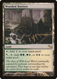 Wooded Bastion - Shadowmoor - Magic: The Gathering card