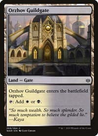 Orzhov Guildgate - War of the Spark - Magic: The Gathering card