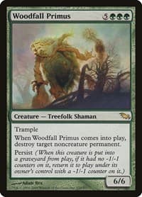 Woodfall Primus - Shadowmoor - Magic: The Gathering card