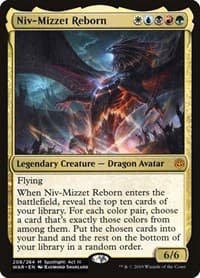 Niv-Mizzet Reborn - War of the Spark - Magic: The Gathering card