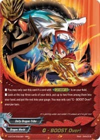 G-Boost Over! - Drago Knight - Future Card BuddyFight card