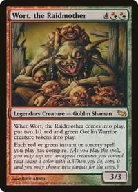 Wort, the Raidmother - Shadowmoor - Magic: The Gathering card