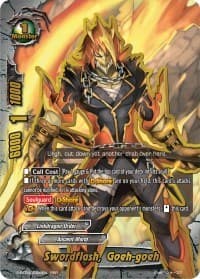 Swordflash, Goeh-goeh - Drago Knight - Future Card BuddyFight card