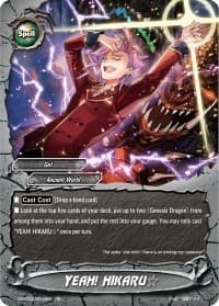 YEAH! HIKARU - Drago Knight - Future Card BuddyFight card