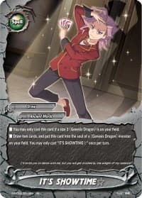 IT'S SHOWTIME - Drago Knight - Future Card BuddyFight card