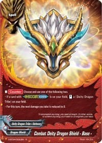 Combat Deity Dragon Shield -Base- - Drago Knight - Future Card BuddyFight card