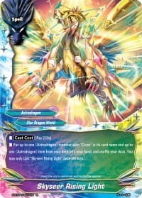 Skyseer Rising Light - Drago Knight - Future Card BuddyFight card