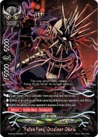"Fallen Fang" Orcalina Odrio - Drago Knight - Future Card BuddyFight card