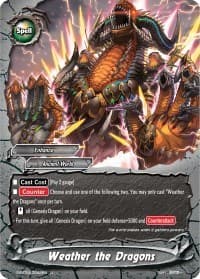 Weather the Dragons - Drago Knight - Future Card BuddyFight card