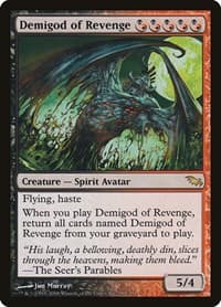 Demigod of Revenge - Shadowmoor - Magic: The Gathering card