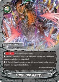 COME ON! BABY - Drago Knight - Future Card BuddyFight card