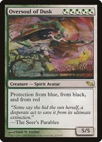 Oversoul of Dusk - Shadowmoor - Magic: The Gathering card