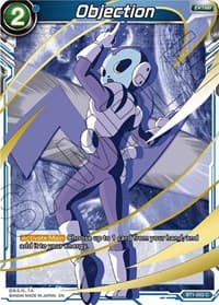 Objection (Alternate Art) - Special Anniversary Set - Dragon Ball Super: Masters card