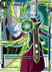 Whis's Coercion (Alternate Art) - Special Anniversary Set - Dragon Ball Super: Masters card