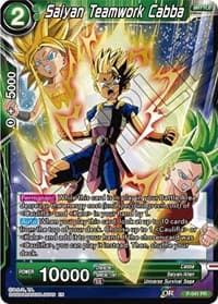 Saiyan Teamwork Cabba (Alternate Art) - Special Anniversary Set - Dragon Ball Super: Masters card