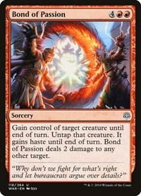 Bond of Passion - War of the Spark - Magic: The Gathering card