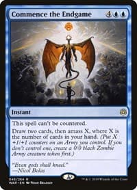 Commence the Endgame - War of the Spark - Magic: The Gathering card
