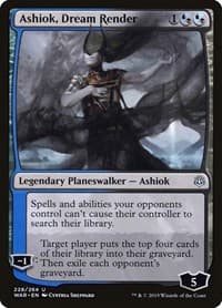 Ashiok, Dream Render - War of the Spark - Magic: The Gathering card