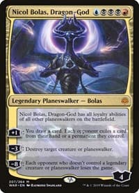 Nicol Bolas, Dragon-God - War of the Spark - Magic: The Gathering card