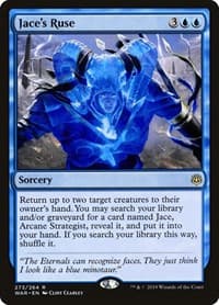 Jace's Ruse - War of the Spark - Magic: The Gathering card