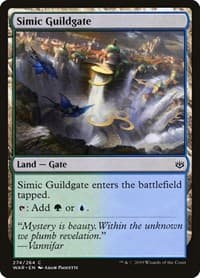 Simic Guildgate - War of the Spark - Magic: The Gathering card