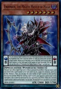Endymion, the Mighty Master of Magic - Structure Deck: Order of the Spellcasters - YuGiOh card