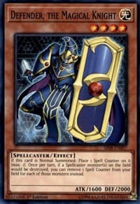 Defender, the Magical Knight - Structure Deck: Order of the Spellcasters - YuGiOh card