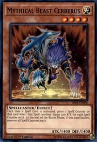 Mythical Beast Cerberus - Structure Deck: Order of the Spellcasters - YuGiOh card