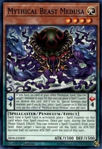 Mythical Beast Medusa - Structure Deck: Order of the Spellcasters - YuGiOh card