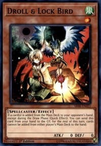 Droll & Lock Bird - Structure Deck: Order of the Spellcasters - YuGiOh card