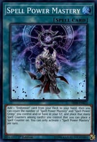 Spell Power Mastery - Structure Deck: Order of the Spellcasters - YuGiOh card