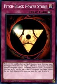 Pitch-Black Power Stone - Structure Deck: Order of the Spellcasters - YuGiOh card