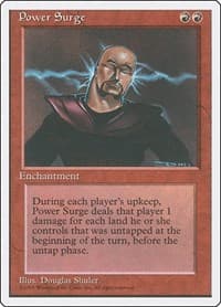 Power Surge - Fourth Edition - Magic: The Gathering card