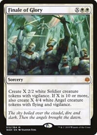 Finale of Glory - War of the Spark - Magic: The Gathering card