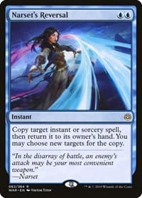 Narset's Reversal - War of the Spark - Magic: The Gathering card