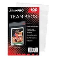Ultra Pro Resealable Team Bags (100-Pack) - Ultra Pro Storage Solutions - Collectible Storage card