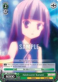 Adolescent Kurami - No Game No Life - Weiss Schwarz card