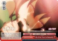 All of the Trust in Humanity - No Game No Life - Weiss Schwarz card