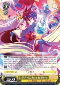 BLANK, Sora & Shiro (SR) - No Game No Life - Weiss Schwarz card