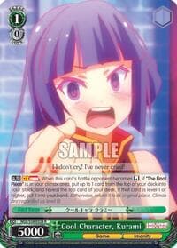 Cool Character, Kurami - No Game No Life - Weiss Schwarz card