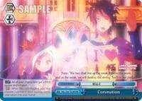 Coronation (RRR) - No Game No Life - Weiss Schwarz card