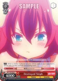 Destroyed Steph - No Game No Life - Weiss Schwarz card